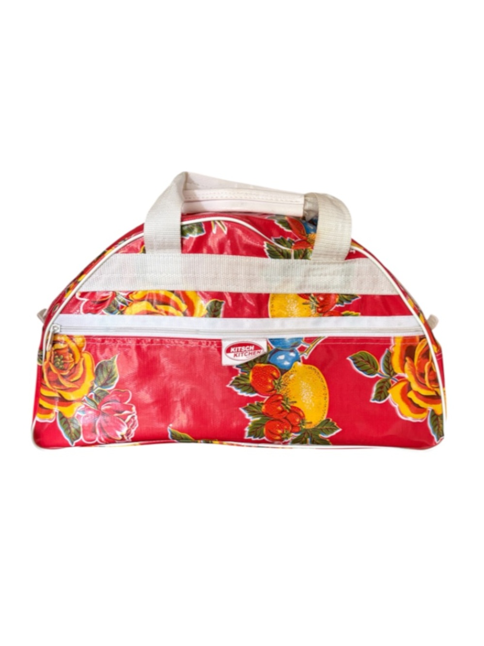 VINTAGE➕KITSCH KITCHEN Fruit & Floral Weekend Holdall Bag